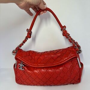 Authentic Vintage CHANEL Soft Sombrero  Hobo